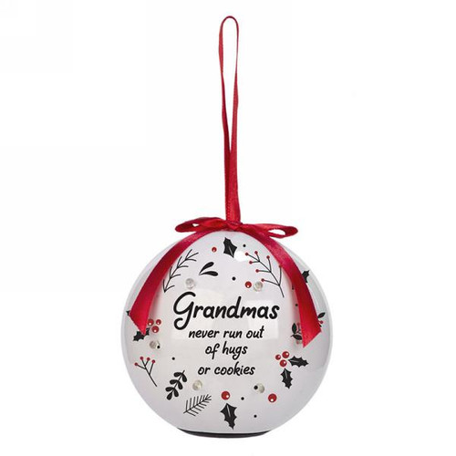 Led ball ornament - grandmas...