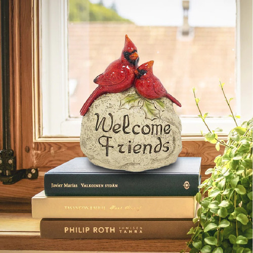 Cardinals Figurine - Welcome Friends