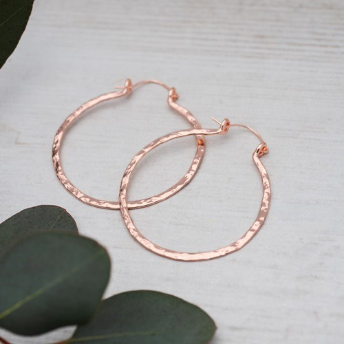 Primitive Hoops-rose gold