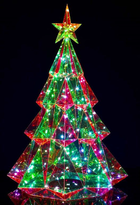 LUMINUOUS IRIDESCENT LED Christmas Tree (IN STORE ONLY)