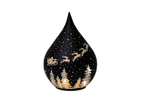 LED TEARDROP SANTA&R'DEER
