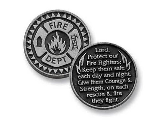 Firefighter pocket token