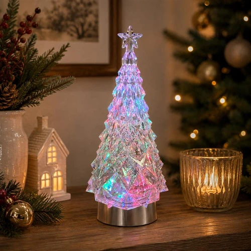 LED Spinning Tree