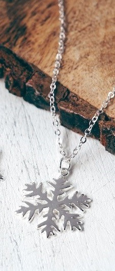 Snowflake Pendant-silver