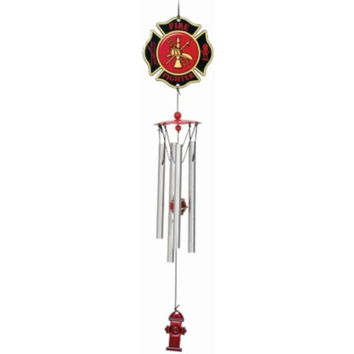 FIREFIGHTER WIND CHIME