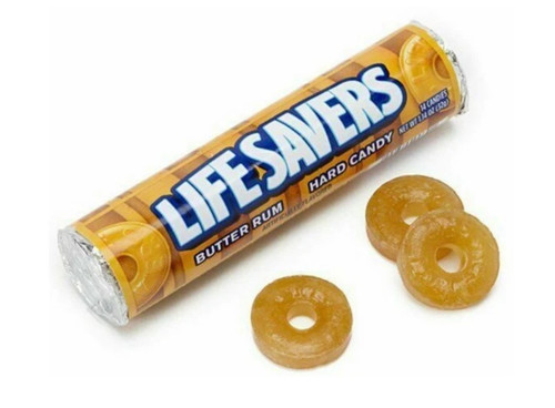Lifesavers Hard Candy Butter Rum 1.14 oz