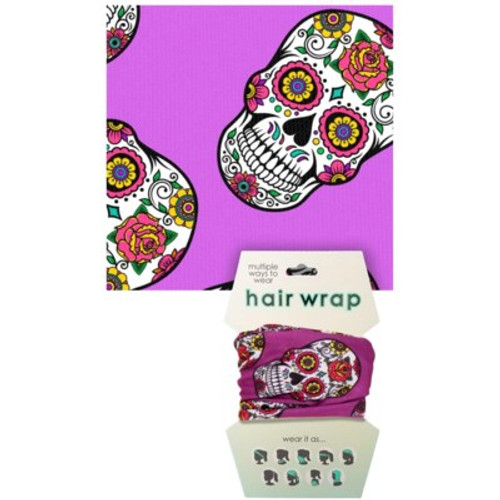 SUGAR SKULL HAIR-FACE WRAP