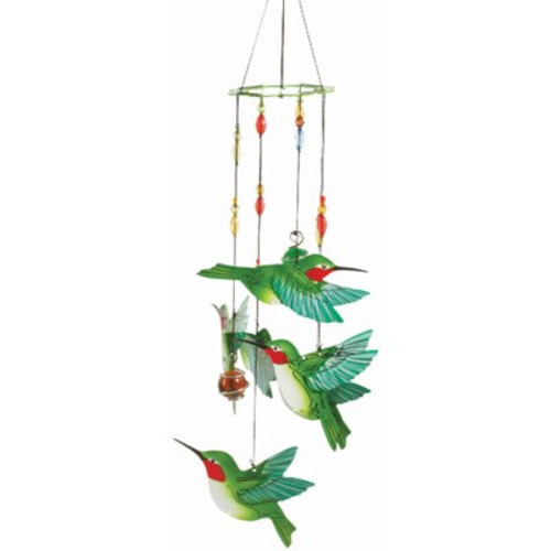 HUMMINGBIRD HANDPAINTED CHIME