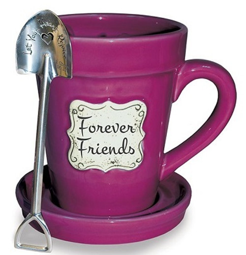 Flower Pot Mug Forever Friends