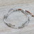 Polly Bracelet-smokey/clear