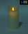 LED Candle w/timer flickering flame effect  (Large)