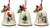 Ceramic Bell Ornament - 3 Styles to choose from