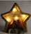 LED Star Deco with 2 Cardinals