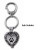 Heart Ash Holder Keyring - Gift Boxed