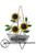 Hanging Sunflower/Wheelbarrow Welcome Wall Art