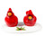 Cardinal Salt & Pepper with Tray (3 Piece Set)