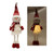 Large Standing LED Fabric Snowman 28.7" tall