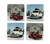 Red & White Truck Coasters (Set of 4)
