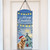 Merry Christmas Dog - Metal Plaque