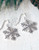 Snowflake Earring-silver