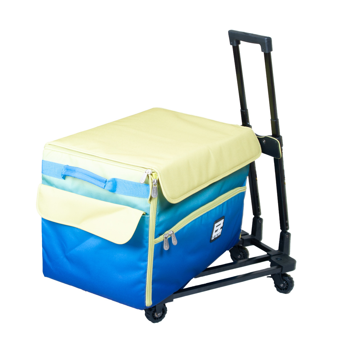 21" EZ-Glide Trolley  Blue/Lime Green  