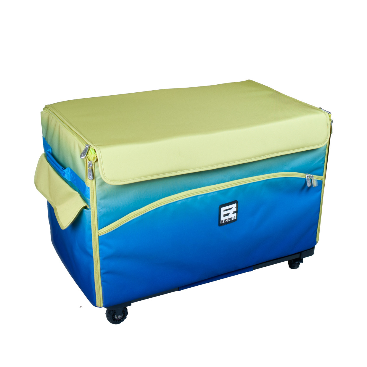 29" EZ-Glide Trolley Blue/Lime Green   