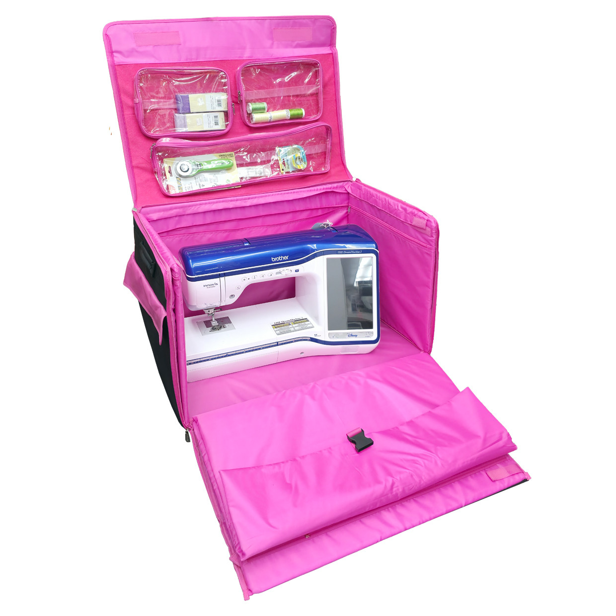 29" EZ-Glide Trolley Black/Pink 