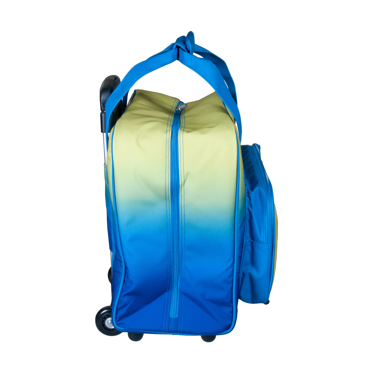 17" EZ-Glide 2 wheels Trolley Blue/Lime Green