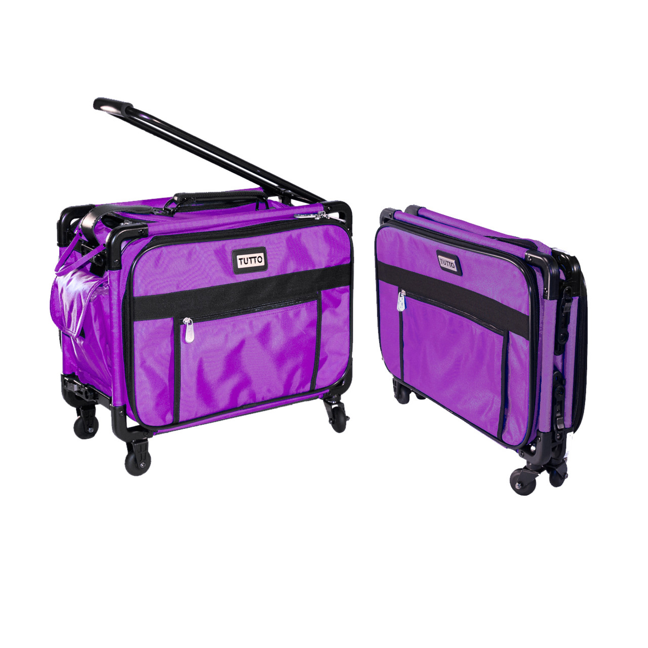  Medium Purple Mascot Tutto Machine on Wheels Sewing Carrier Case