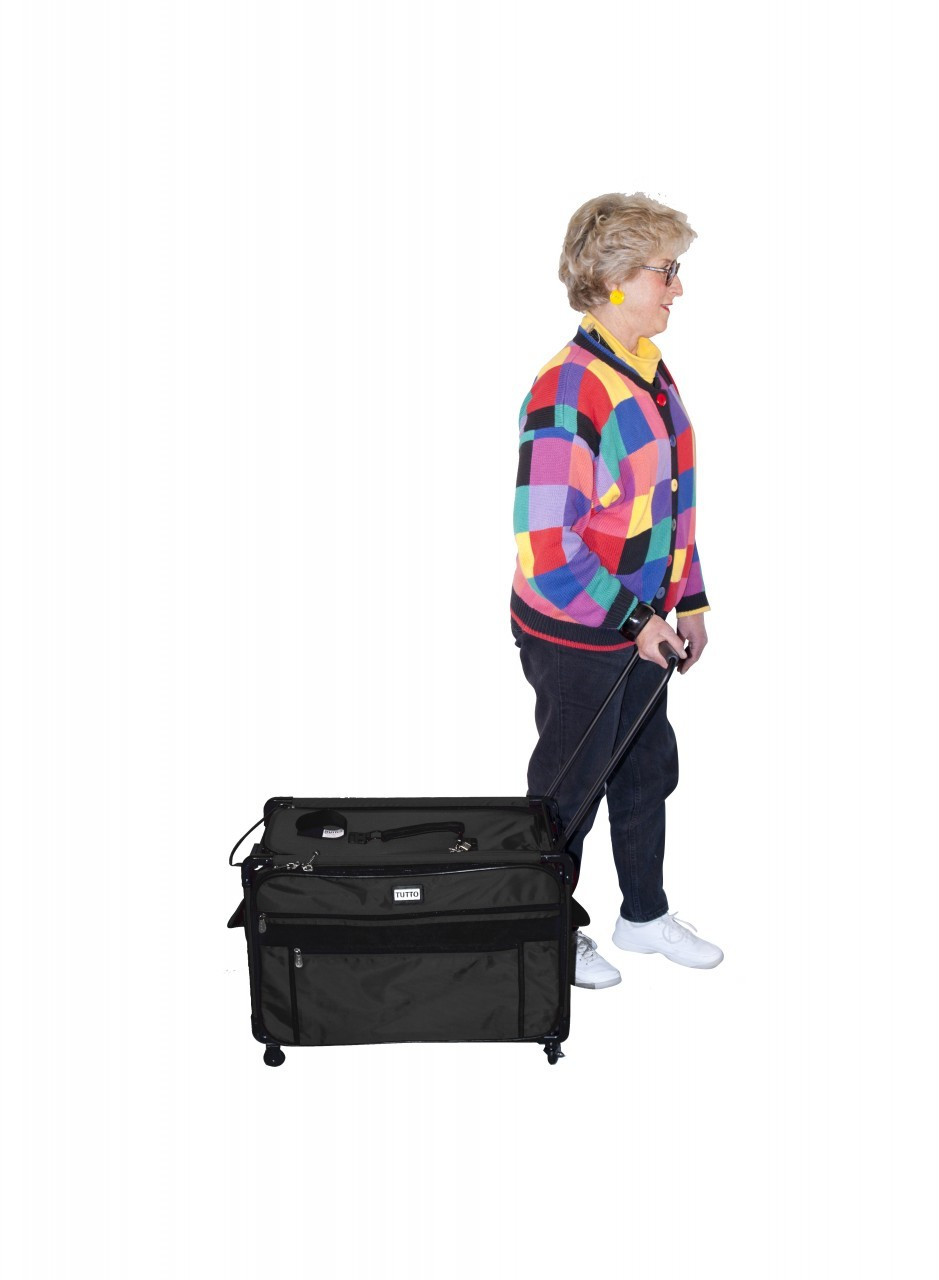 1XL -Black Machine On Wheels