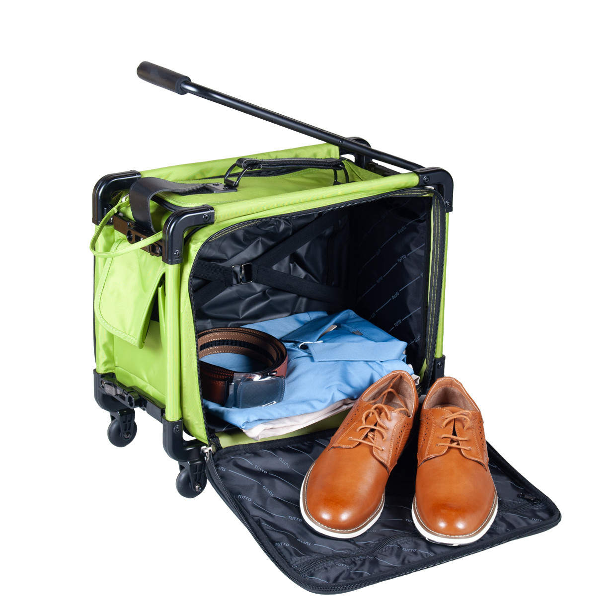 17" Lime Small Carry-On Size