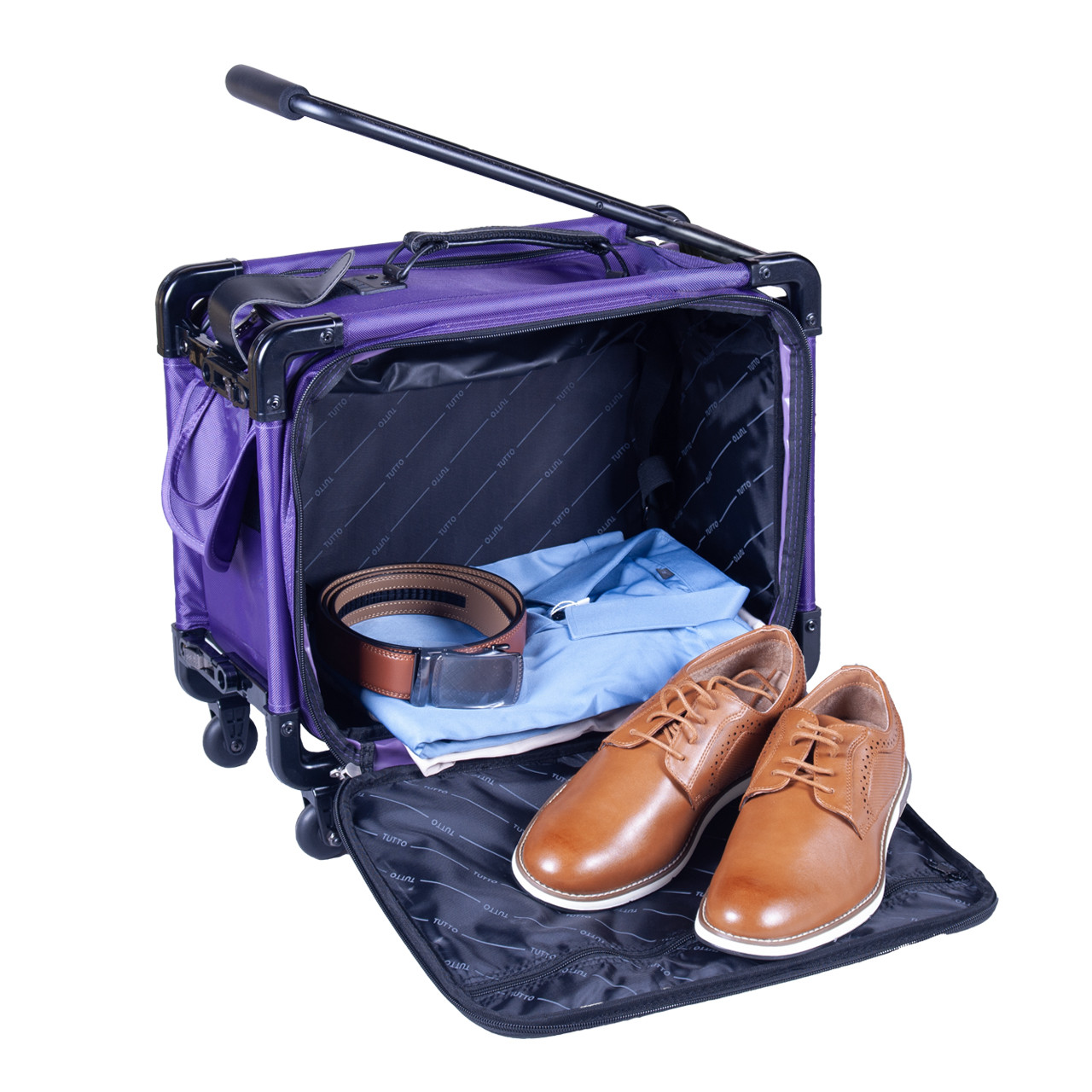 Top and front opening access