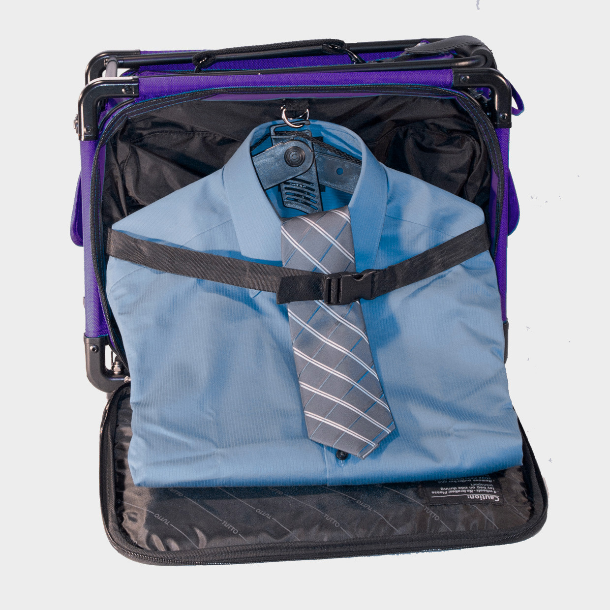 Tutto Dual Functionality: garment side can hold 1 suit