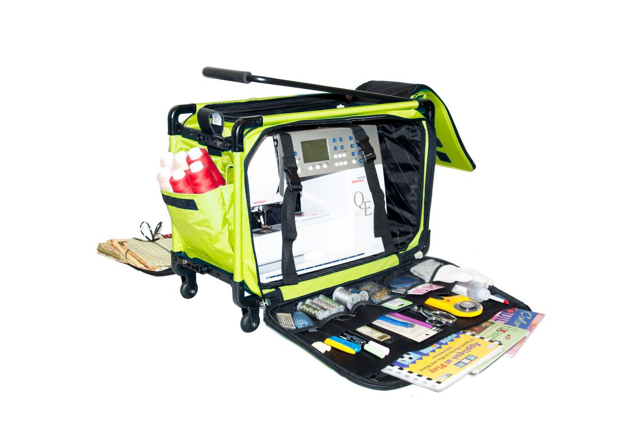 Two inside straps to secure your machine