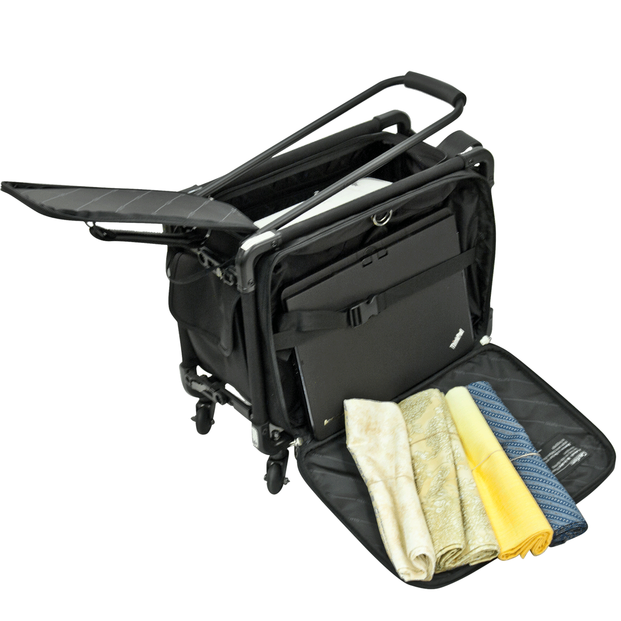 Use as sewing machine bag(back view).