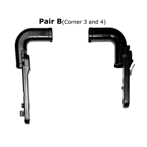 8" Width / Pair B (Corner 3 and 4)