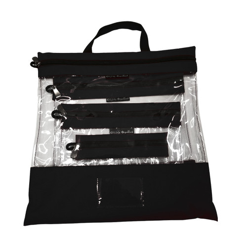 Black Clear Organizing Bag (Non promotional item)