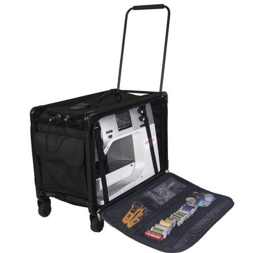 Versatile pockets keep all your sewing tools organized