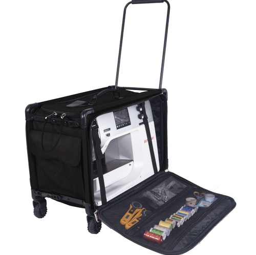 Versatile pockets keep all your sewing tools organized