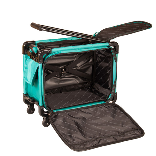 Top and front opening for easy access