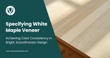 Specifying White Maple Veneer: Achieving Color Consistency in Bright, Scandinavian Design