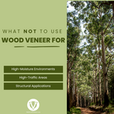 Wood Veneer Sheet Limitations: What NOT to Use it for in Design
