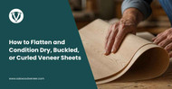 How to Flatten and Condition Dry, Buckled, or Curled Veneer Sheets