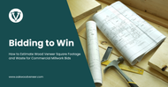 Bidding to Win: How to Estimate Wood Veneer Square Footage and Waste for Commercial Millwork Bids