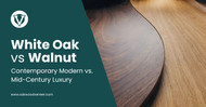 White Oak vs. Walnut: Contemporary Modern vs. Mid-Century Luxury