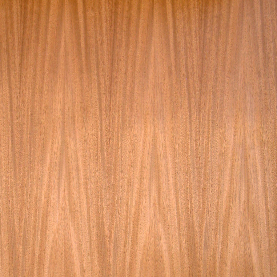 Ribbon Mahogany Veneer African Striped Mahogany Wood Veneers Sheets