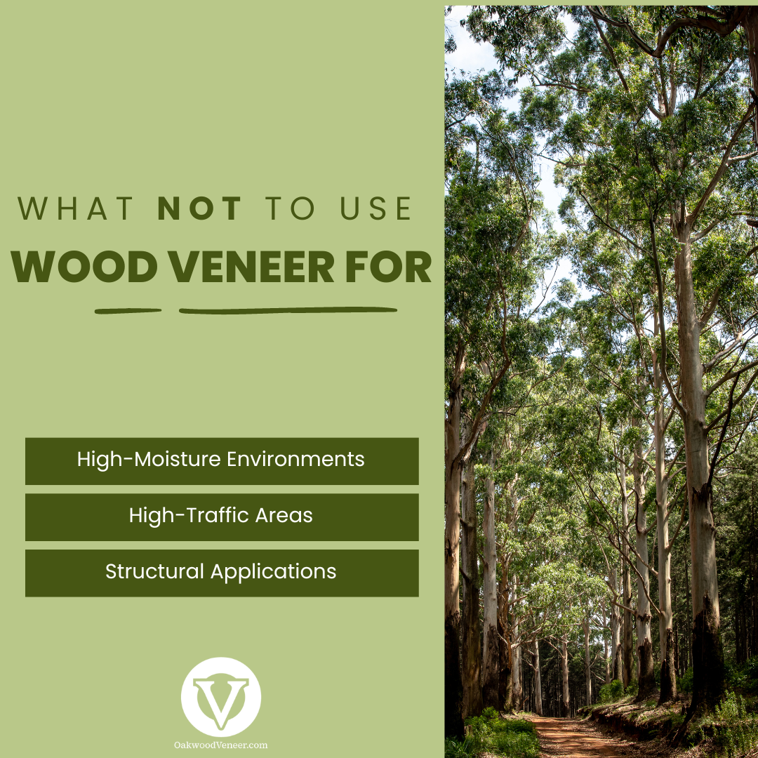 Wood Veneer Sheet Limitations What NOT to Use it for in Design