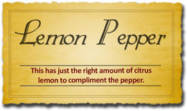 Lemon Pepper