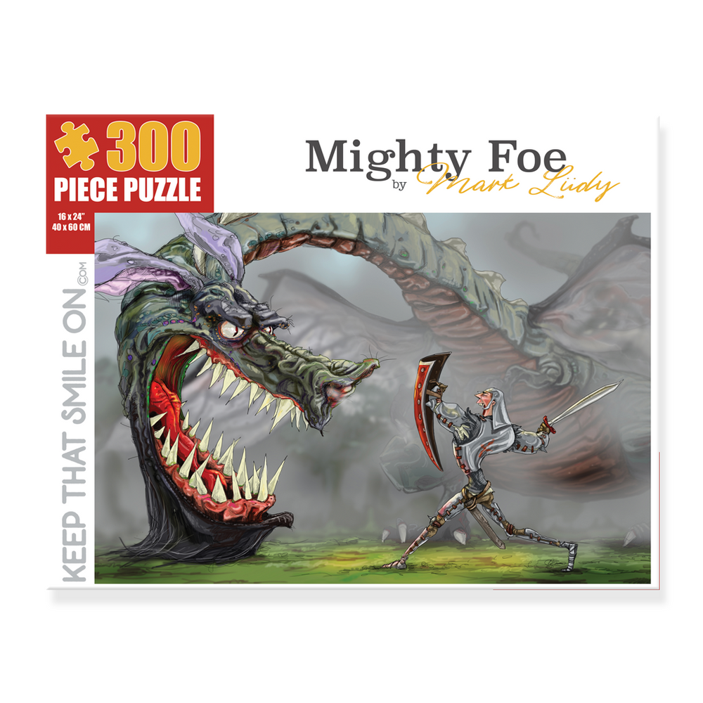 Mighty Foe 300 Piece Puzzle