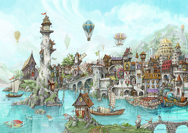 One Harbor Morn | The Artwork